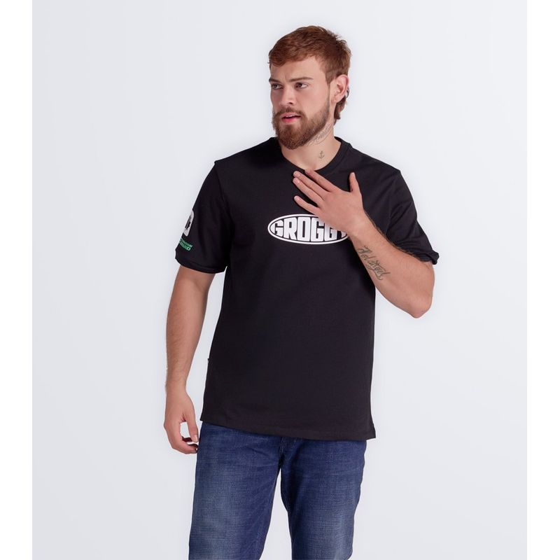 GROGGY - Camiseta Regular Masculina Groggy