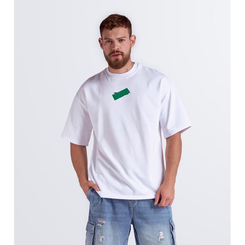 TYPER - Camiseta Extraoversize En Burda Typer