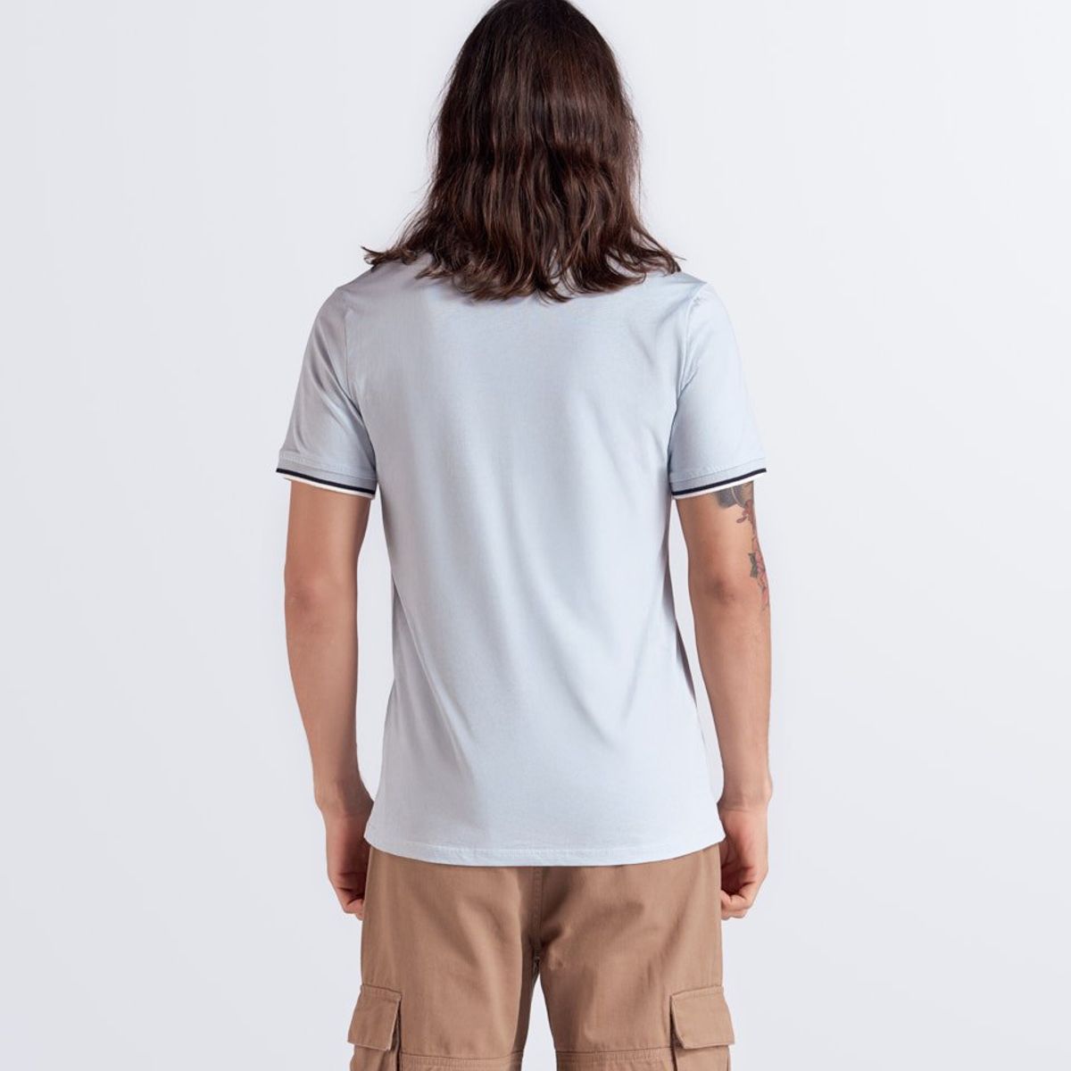 UNSER - Camiseta Unicolor Estampada Unser