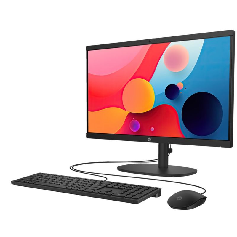 HP - TODO EN UNO INTEL CORE I3 N300 - 8GB - 512GB - 21.5 FHD - NEGRO