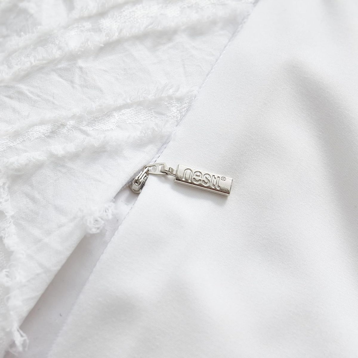 BEDLIFE - Duvet BOHO Style Bedlife tamaño KING blanco