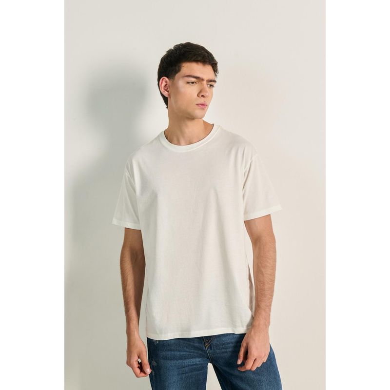 KOAJ - KOAJ Camiseta manga corta para hombre en tono unicolor, elabor HOMBRE