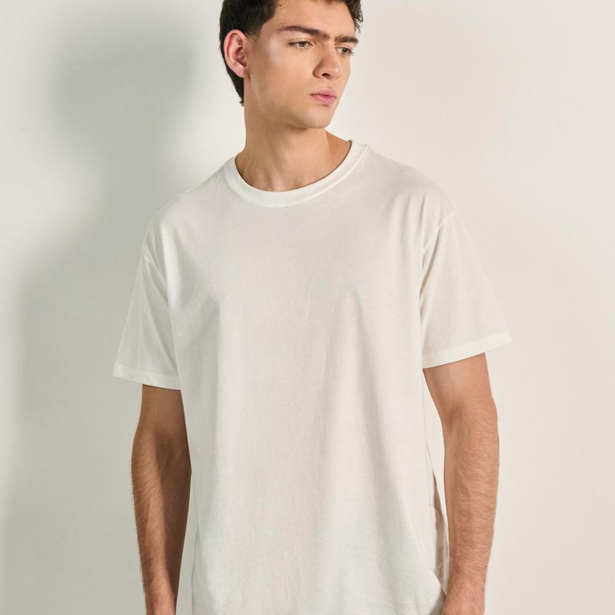 KOAJ - KOAJ Camiseta manga corta para hombre en tono unicolor, elab Hombre