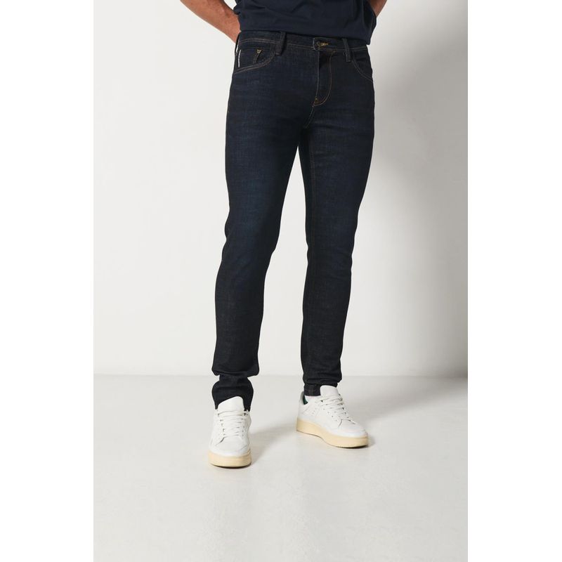 KOAJ - KOAJ Jean azul skinny con ajuste ceñido, bolsillos y tiro bajo HOMBRE