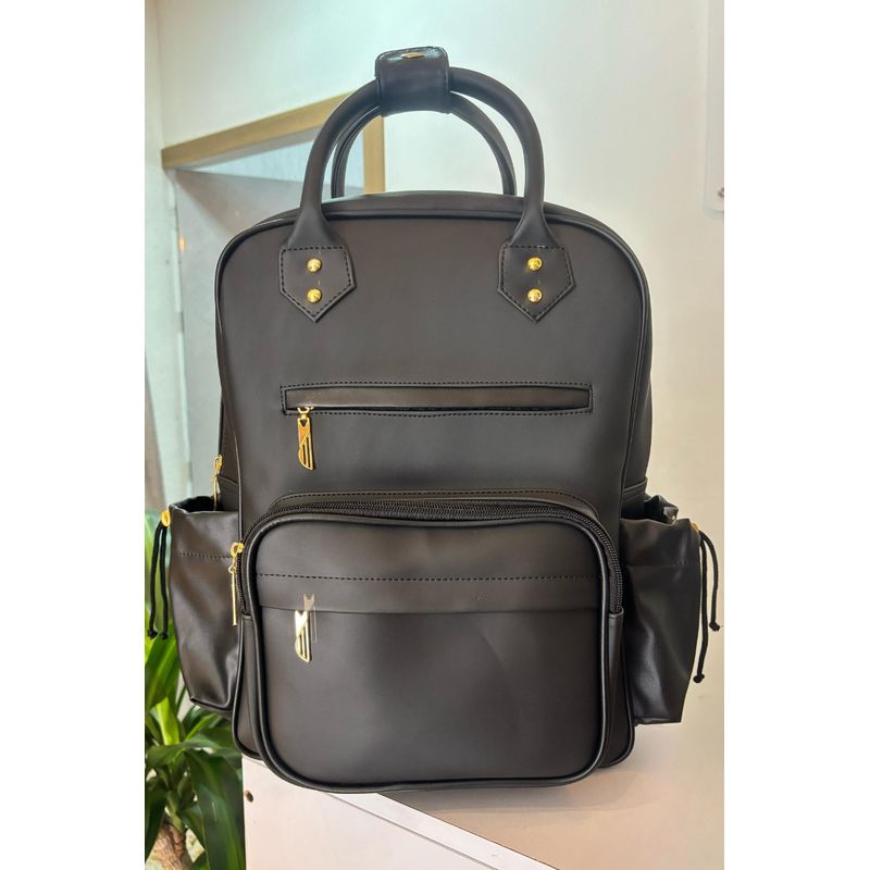 GENERICO - BOLSO TIPO MORRAL DE MUJER EN CUERO SINTETICO MODA Y ESTILO