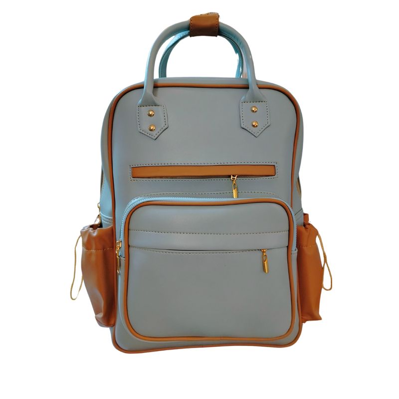 GENERICO - BOLSO TIPO MORRAL DE MUJER EN CUERO SINTETICO MODA Y ESTILO
