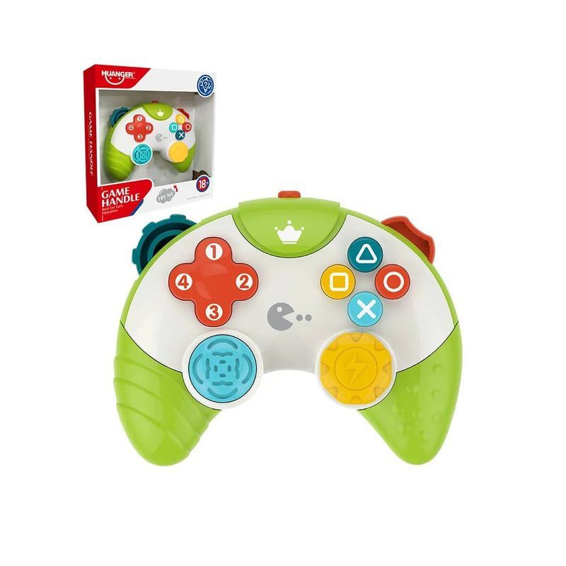 HUANGER - Sonajero Musical Control Videojuegos Sonidos Luces Para Bebe