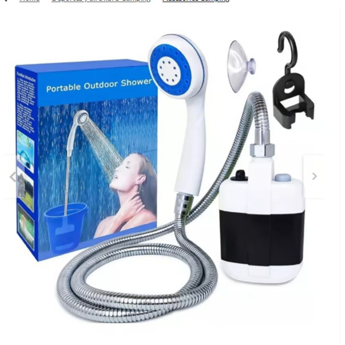 GENERICO - Ducha Portatil Para Exteriores E Interiores Recargable Baño