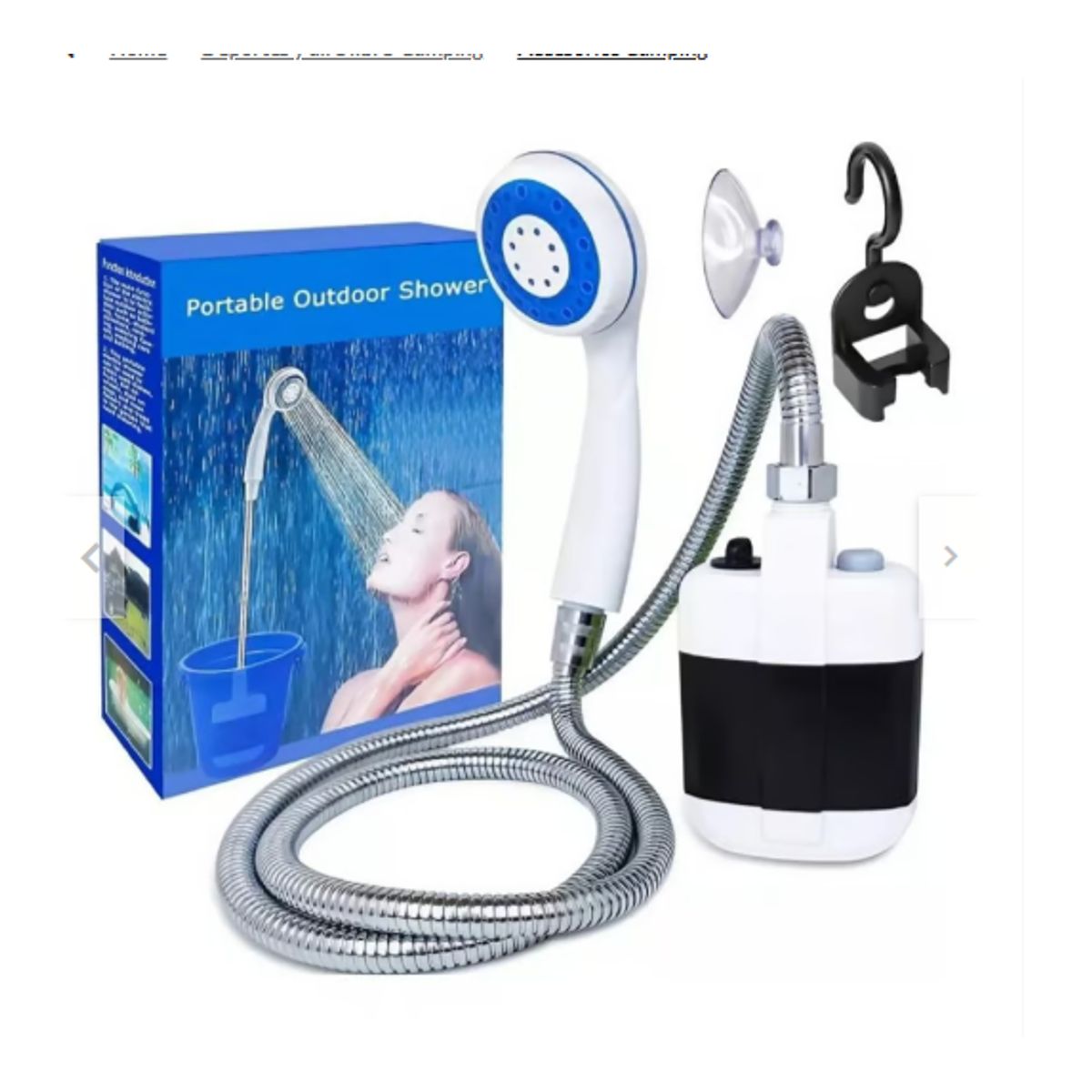 GENERICO - Ducha Portatil Para Exteriores E Interiores Recargable Baño