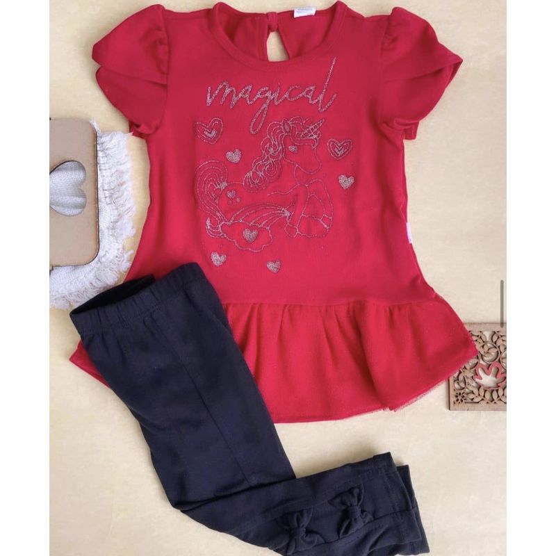 BABY BEE - Conjunto  Niña,  Ropa Niña, Ropa Bebé, Vestido Niña._.