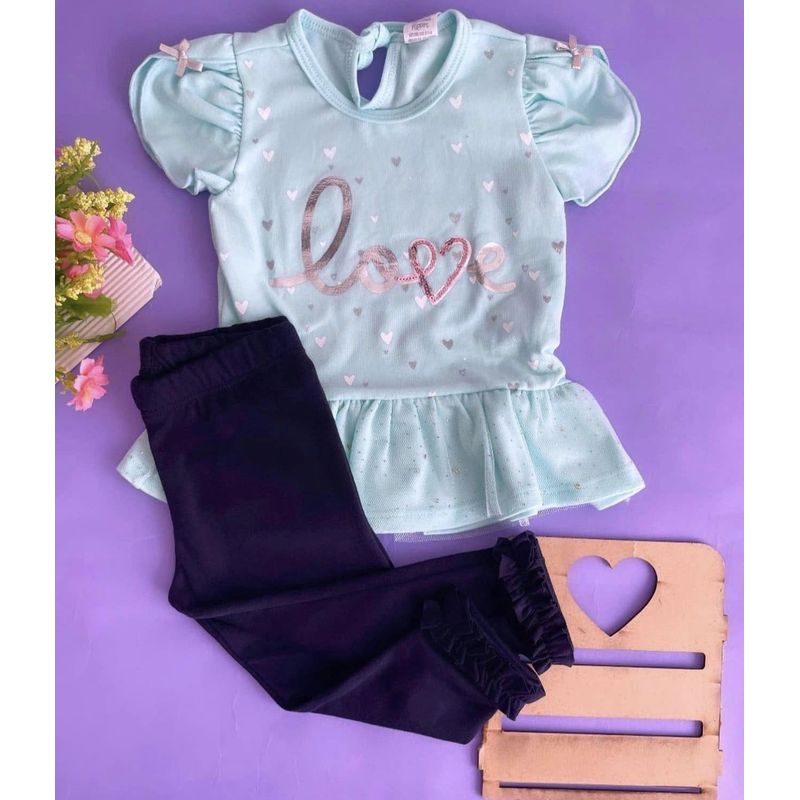 BABY BEE - Conjunto  Niña,  Ropa Niña, Ropa Bebé, Vestido Niña._.