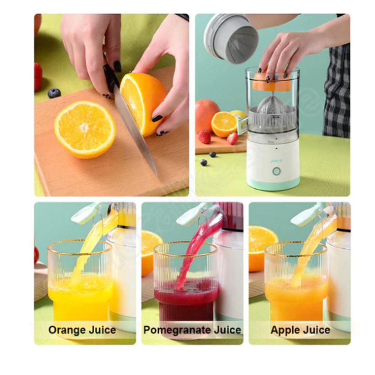 SKY - Exprimidor original Frutas Eléctrico Recargable Portátil
