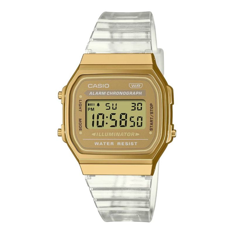 CASIO - Reloj Casio Modelo A168XESG-9A Diseño Clásico