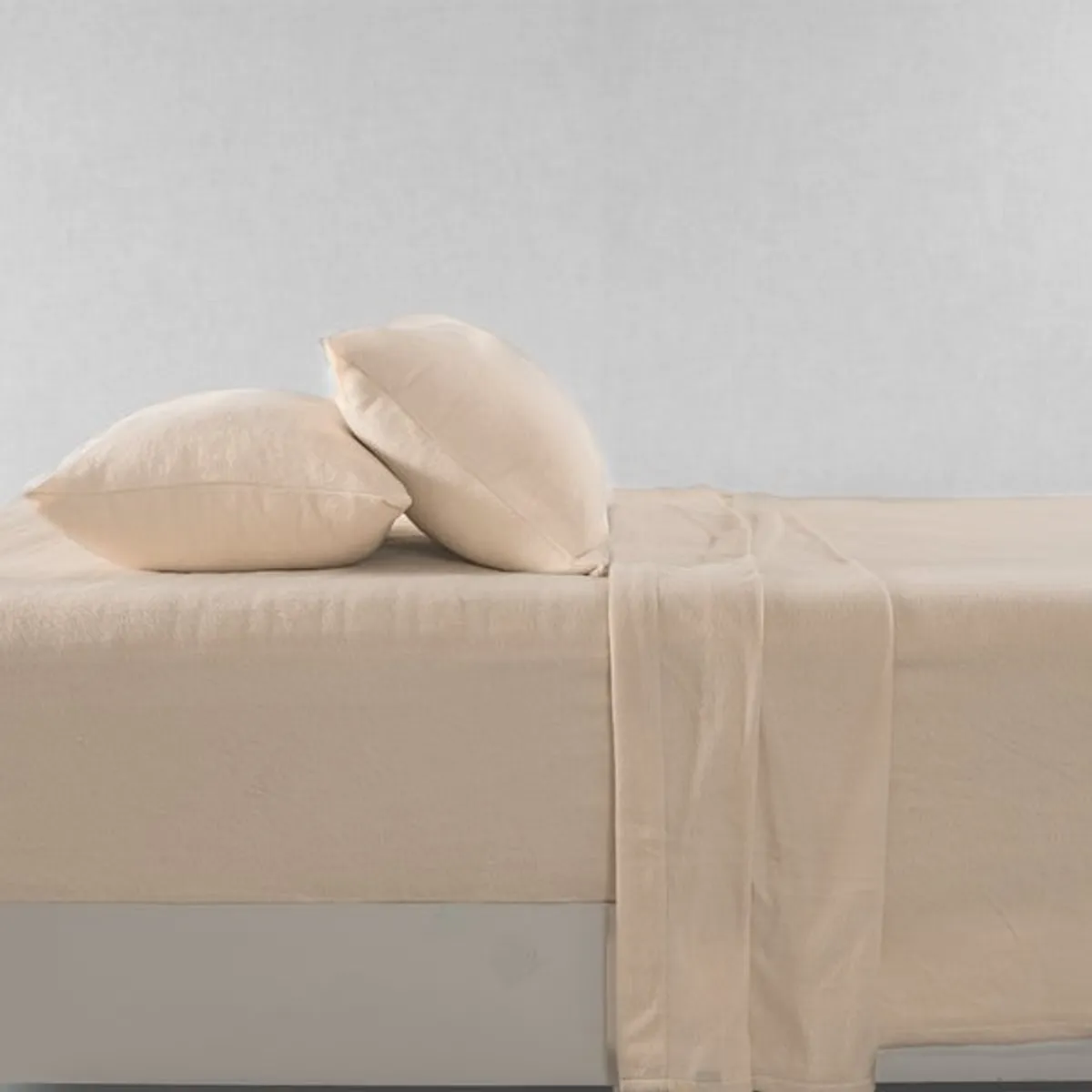 VIANNEY - Sábanas Andes-polar Almond Queen Size Vianney