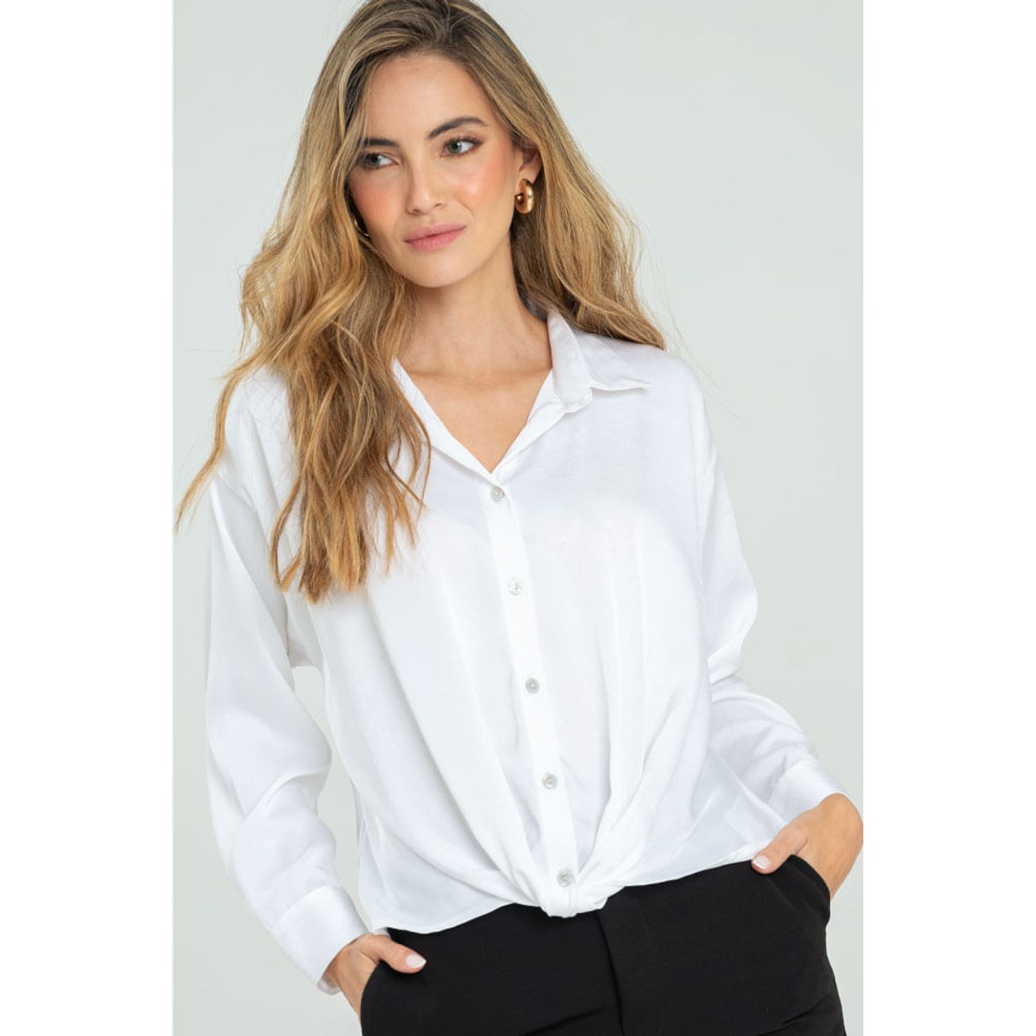 Camisa delorhis Blanco crudo Ragged RAGGED