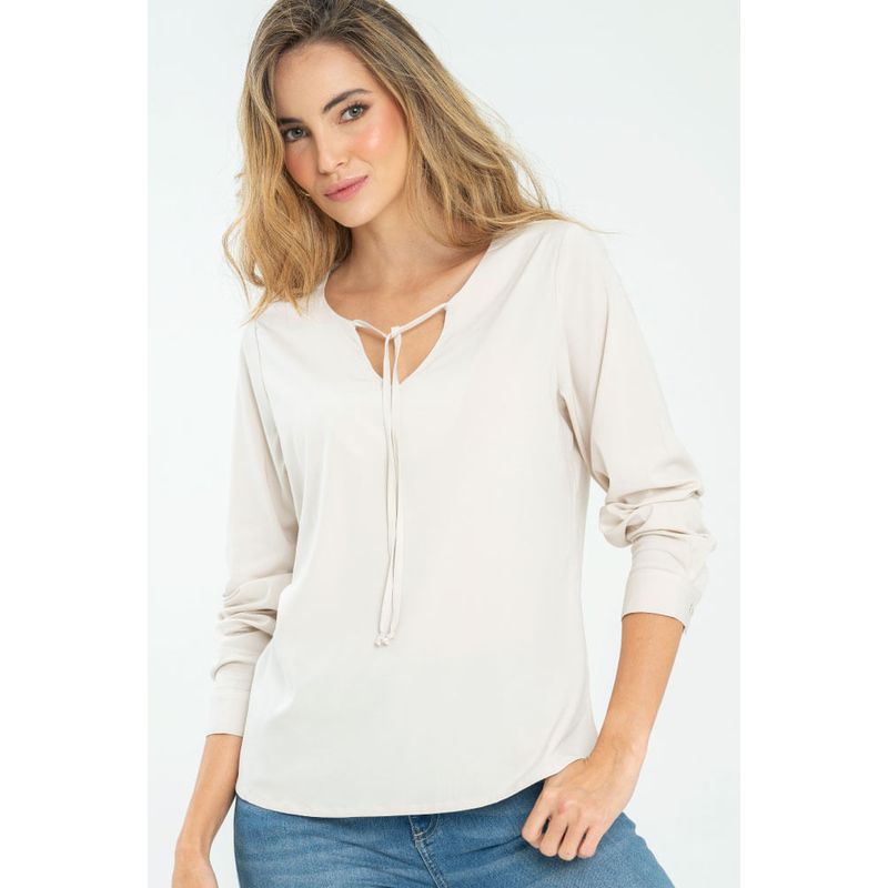 RAGGED - Blusa arthemis Beige claro Ragged