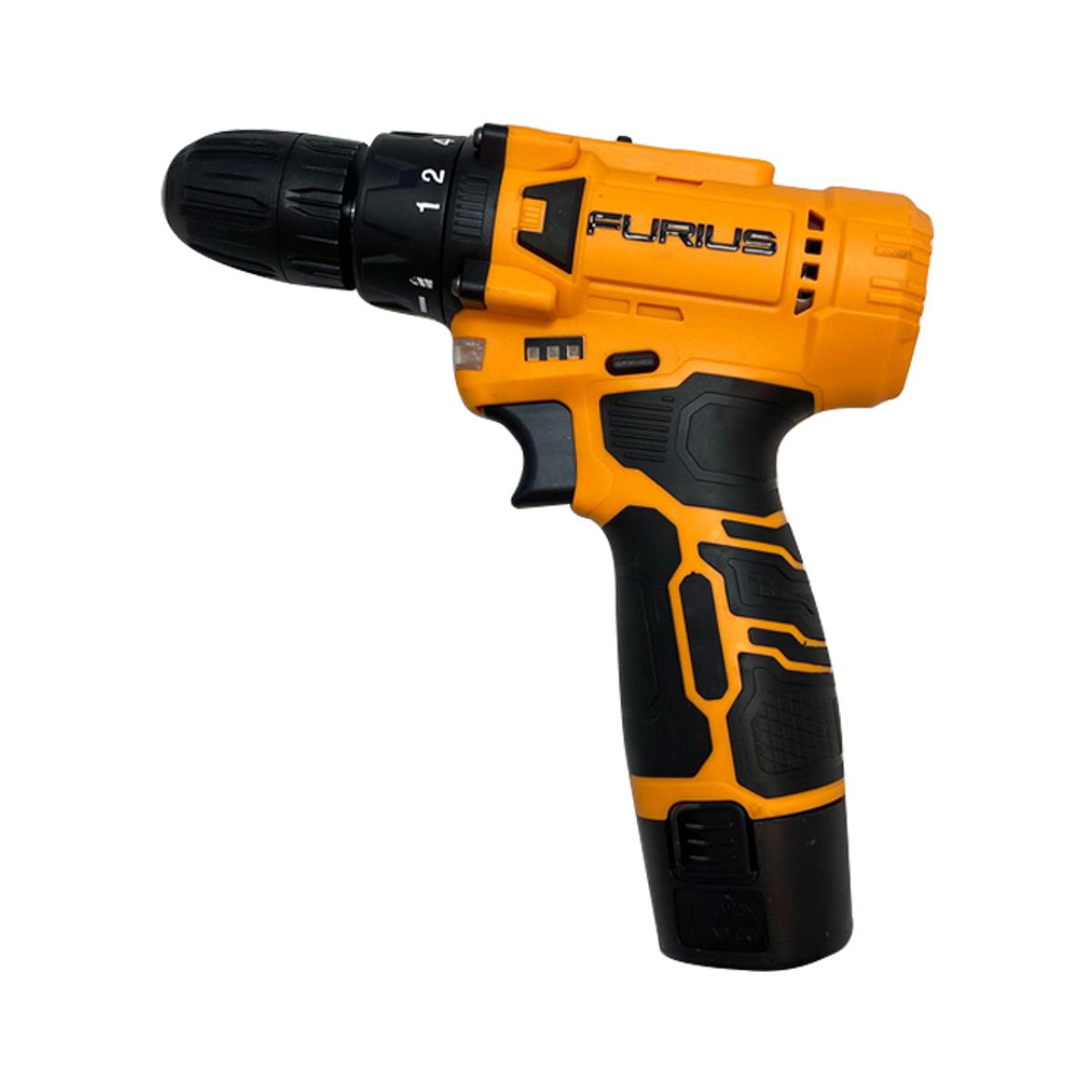 FURIUS - Taladro Inalámbrico De 3/8 12v 2 Vvr Furius Fcd12