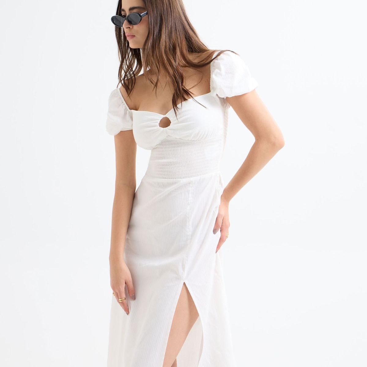 SEVEN SEVEN - Vestido Para Mujer Manga Corta Color Crudo Marca Seven Seven #28171360