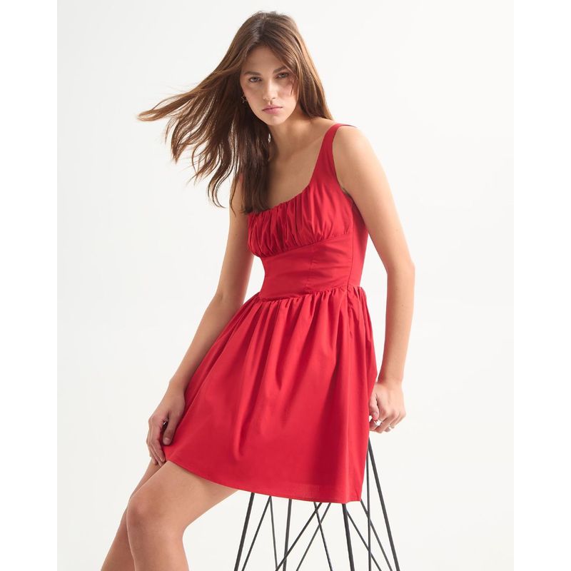 SEVEN SEVEN - Vestido Para Mujer Manga Sisa Color Rojo Marca Seven Seven #28171351
