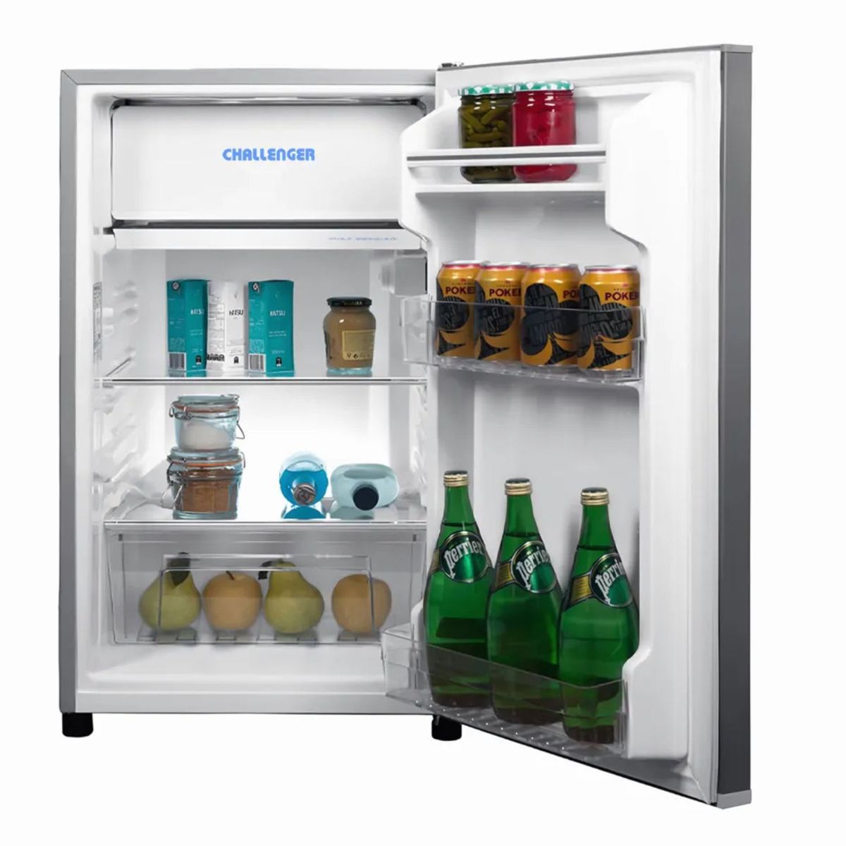 CHALLENGER - Minibar Challenger Frost 121 Litros Una Puerta CR-121 Gris