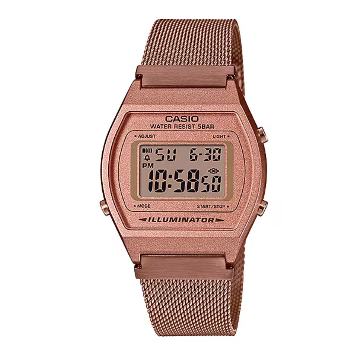 CASIO - Reloj Casio B640WMR-5A Dama Diseño Vintage