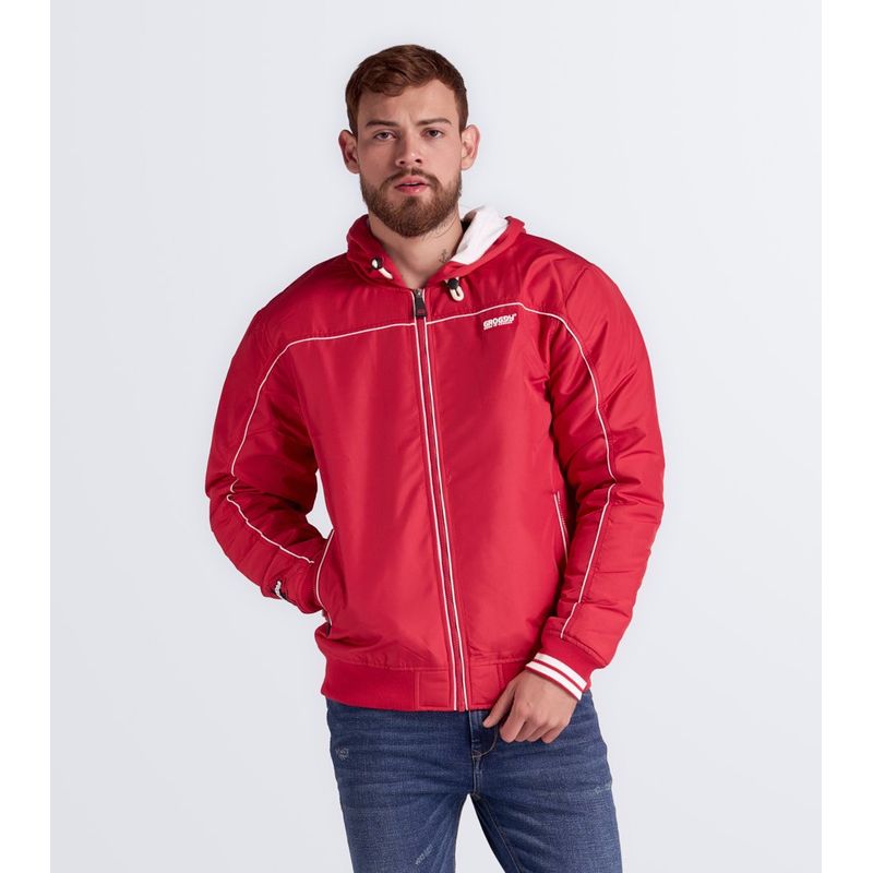 GROGGY - Axel Chaqueta Bomber Con Capota Masculina Groggy