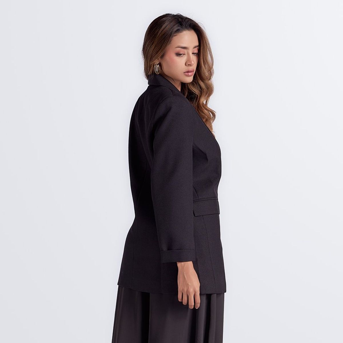 DEREK - Blazer Para Mujer Manga Larga Unicolor  Derek