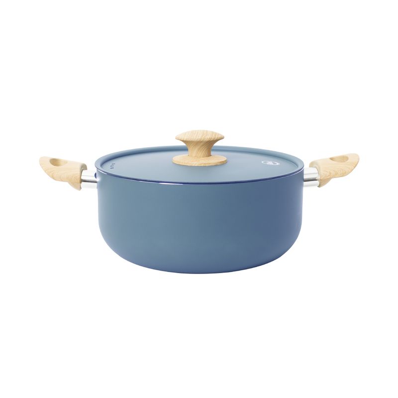 ILKO - Olla ILKO Blue Plufon 24 CM Aluminio Reciclado 2,5mm