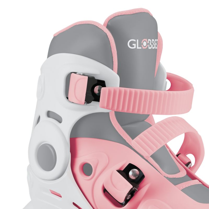 GLOBBER - Patines En Linea 2 En 1 Rosado Ajustables Globber Para Niñas