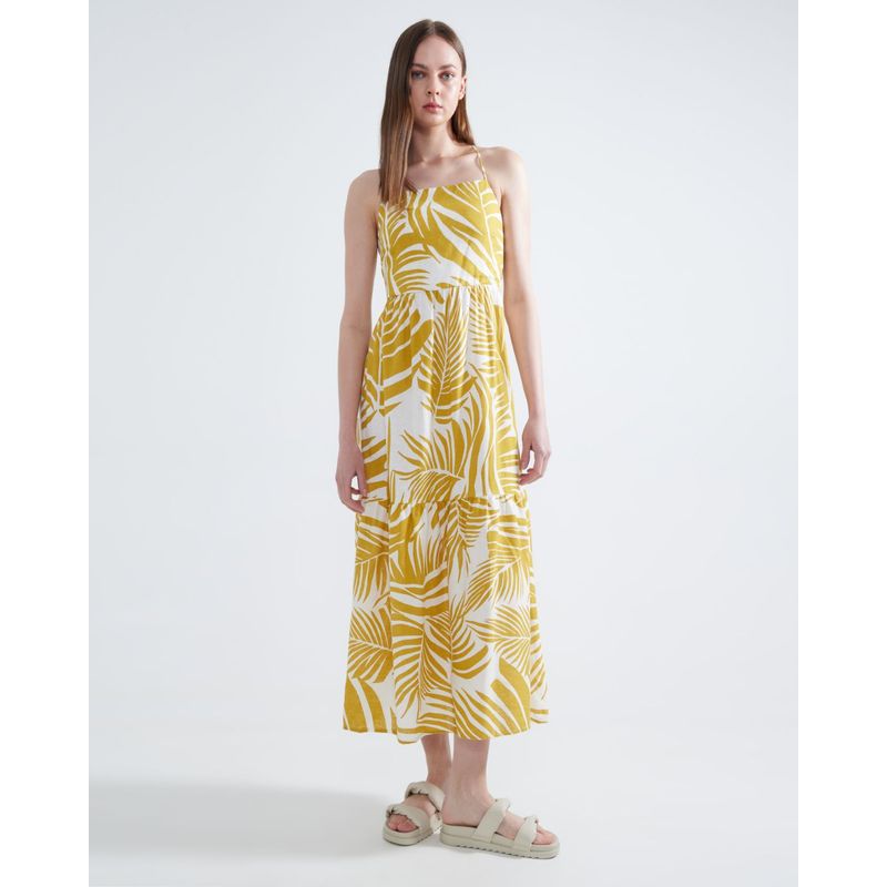 SEVEN SEVEN - Vestido Para Mujer Manga Sisa Color Amarillo  Marca Seven Seven #28171277