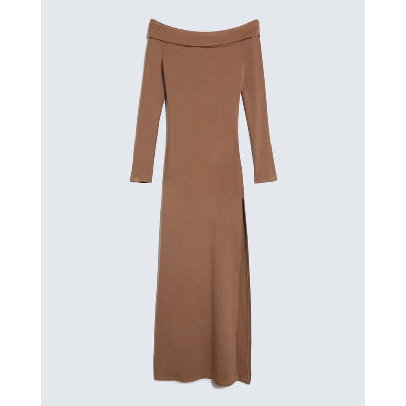 SEVEN SEVEN - Vestido Para Mujer Manga Larga Color Camel Marca Seven Seven #28171338