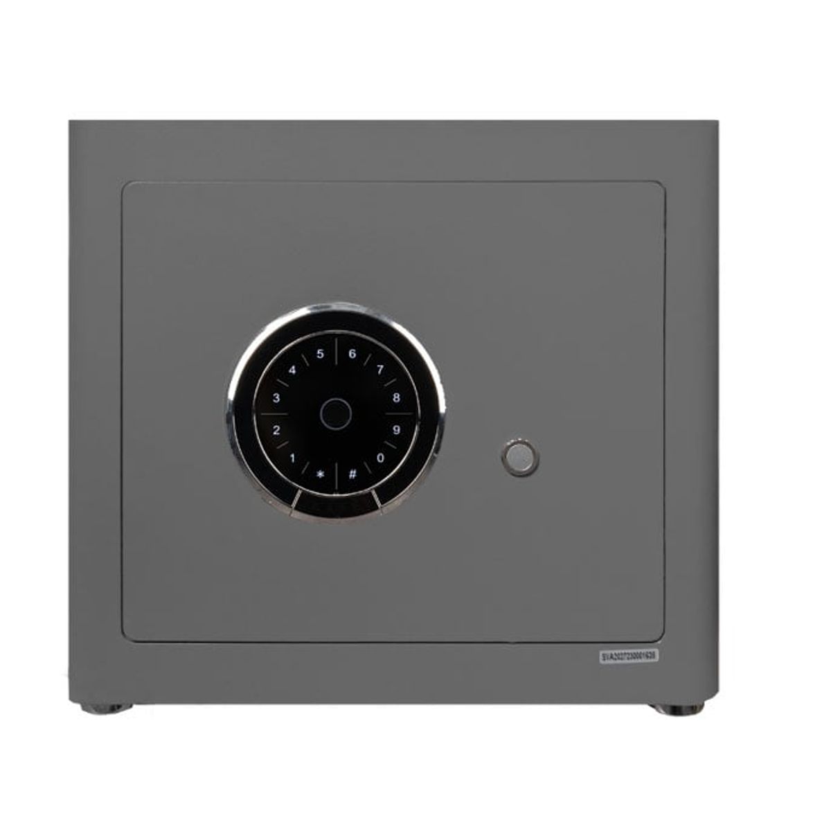 GENERICO - Caja Fuerte Biométrica - Alta Seguridad - Color Gris - Marca Lockpro