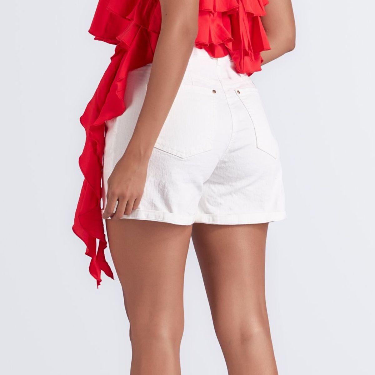 DEREK - Short Para Mujer Largo En Indigo Derek