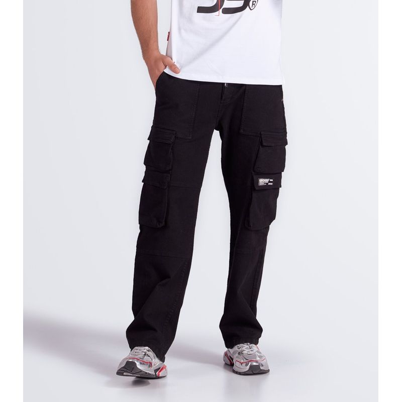 GROGGY - Pantalon Cargo Masculino Groggy