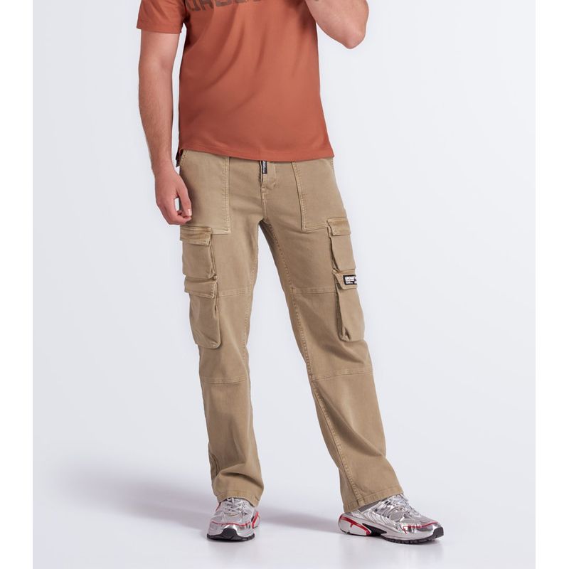 GROGGY - Pantalon Cargo Masculino Groggy