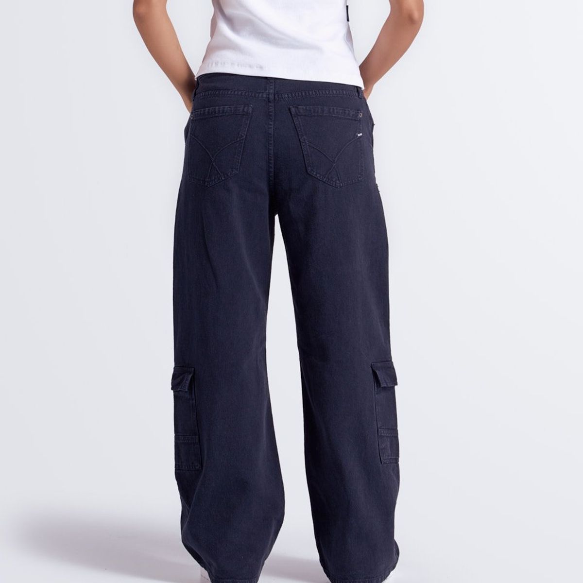 GAS EVOLUTION JEANS - Jean Cargo Femenino Gas