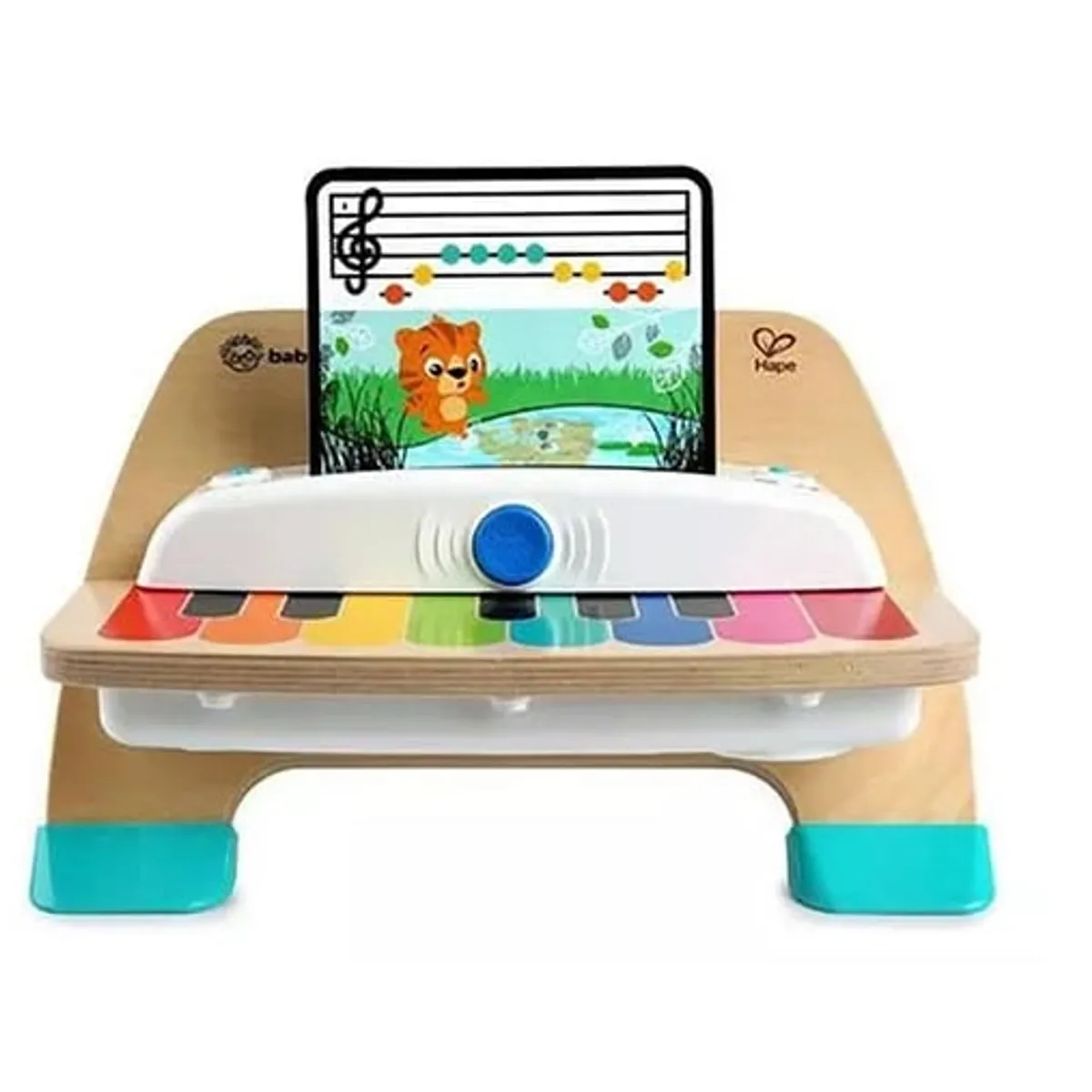 HAPE - Juguete Didáctico Piano Táctil De Madera Para Bebés