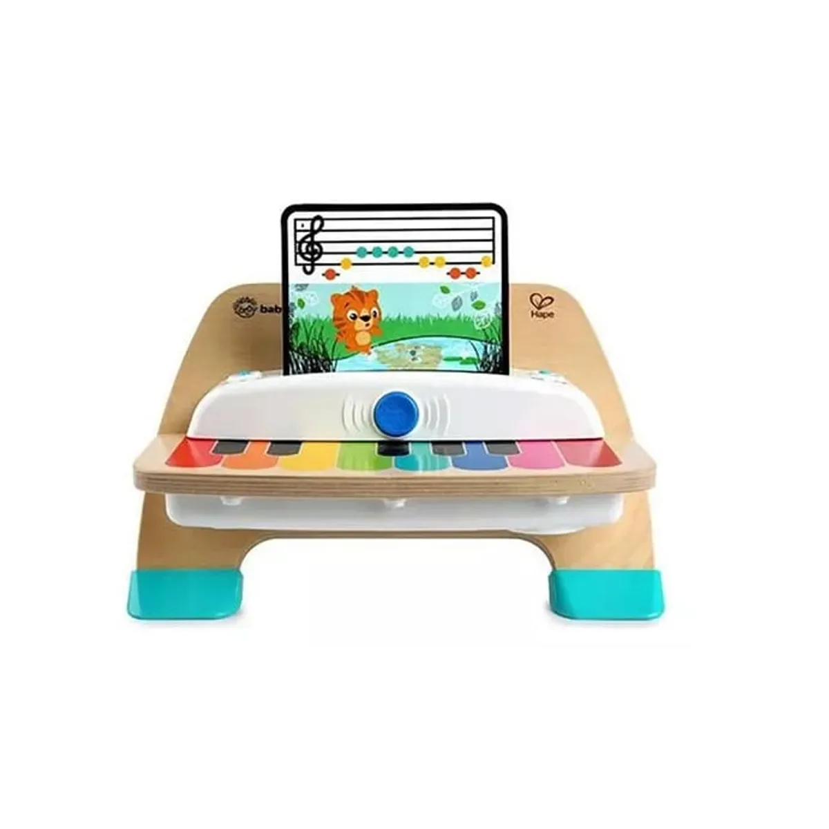 HAPE - Juguete Didáctico Piano Táctil De Madera Para Bebés