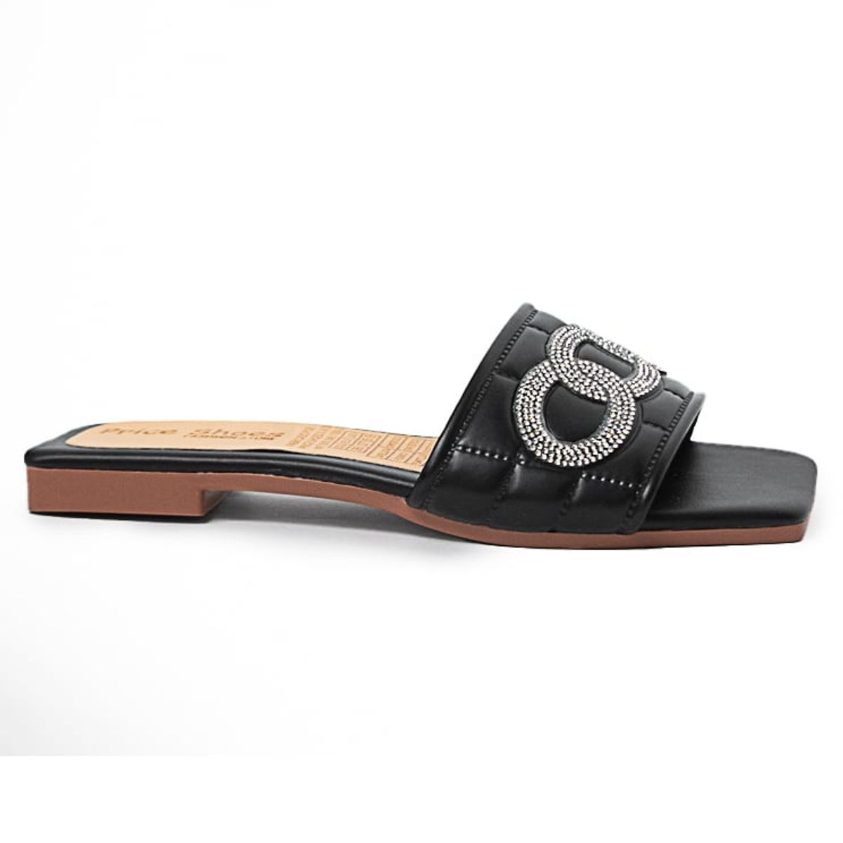 PRICE SHOES - Price Shoes Sandalias Planas Para Mujer 902C1106NEGRO