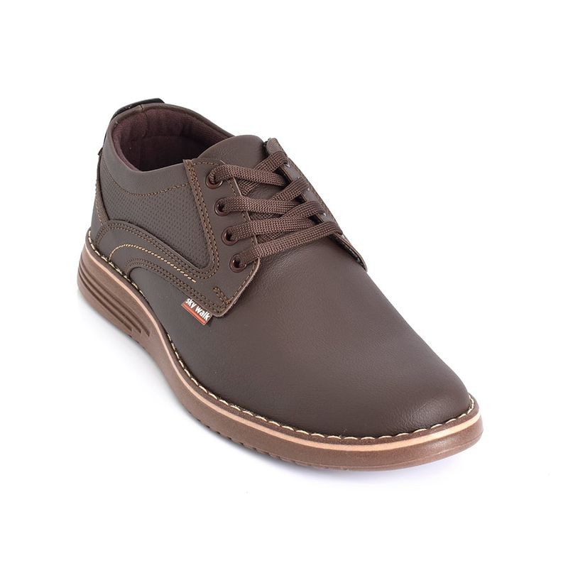 SKY WALK - Sky Walk Zapatos Casual Hombre 6631042561CHOCOLATE