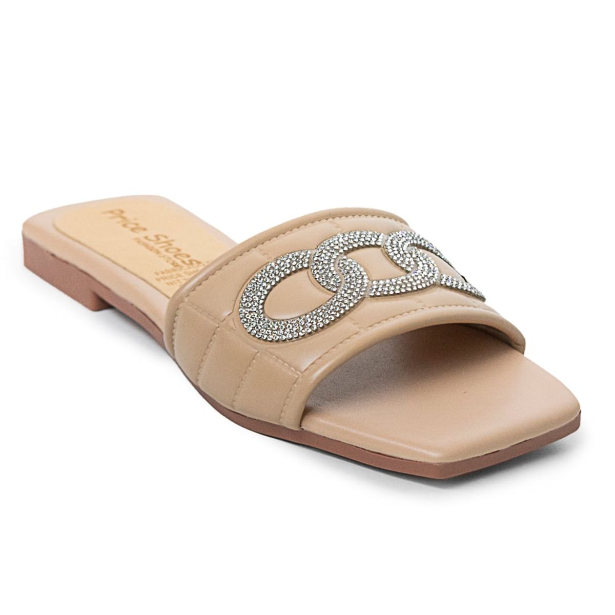 PRICE SHOES - Price Shoes Sandalias Planas Para Mujer 902C1106CAMEL