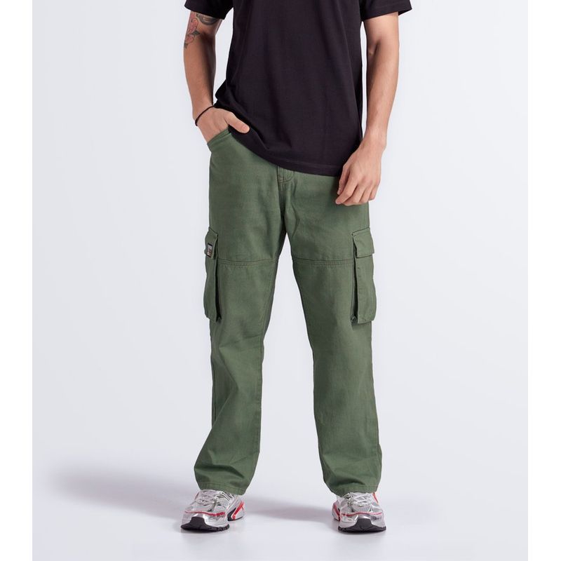 UNSER - Pantalon Para Hombre Tipo Cargo Unicolor Unser