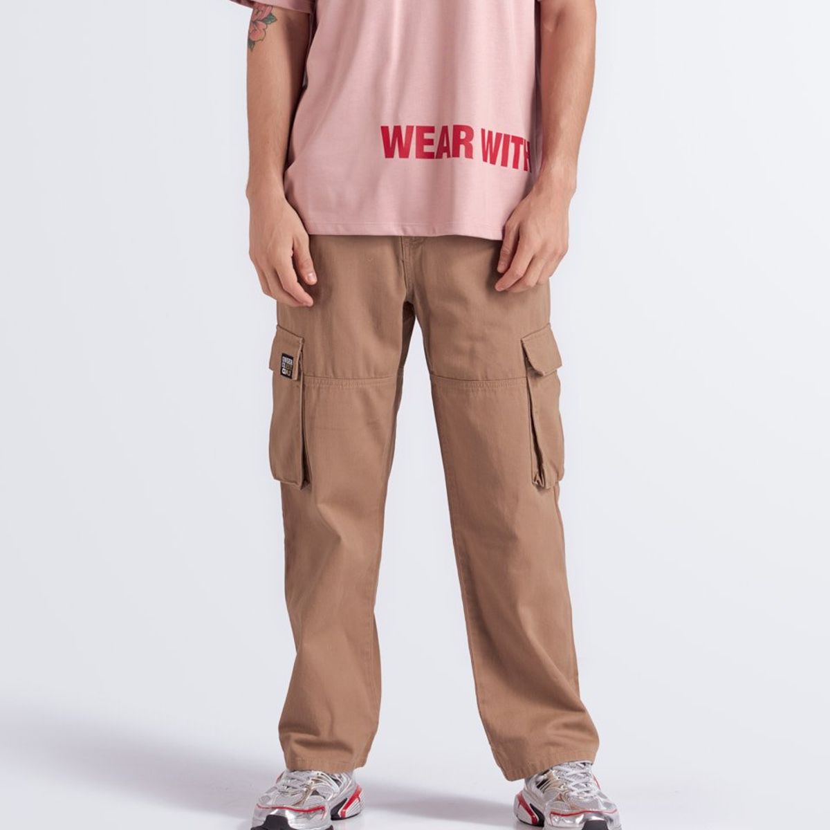 UNSER - Pantalon Para Hombre Tipo Cargo Unicolor Unser