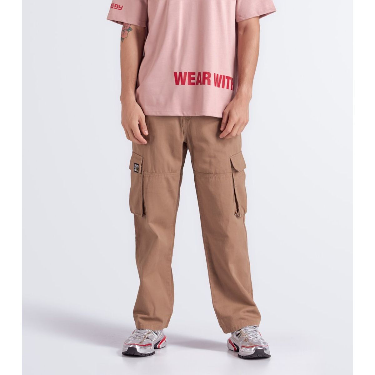 UNSER - Pantalon Para Hombre Tipo Cargo Unicolor Unser