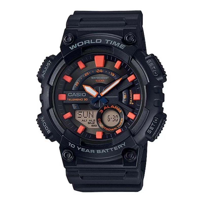 CASIO - Reloj Casio AEQ-110W-1A2 Diseño Deportivo