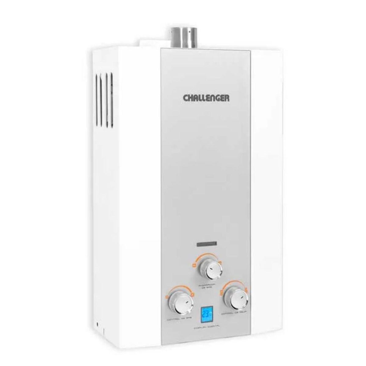 CHALLENGER - Calentador de Agua GN 8 Lt Tiro Forzado CHALLENGER WHG-7084
