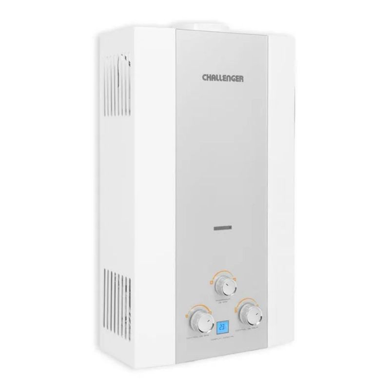 CHALLENGER - Calentador de Agua GLP 12 Lt Tiro Natural CHALLENGER WHG7113