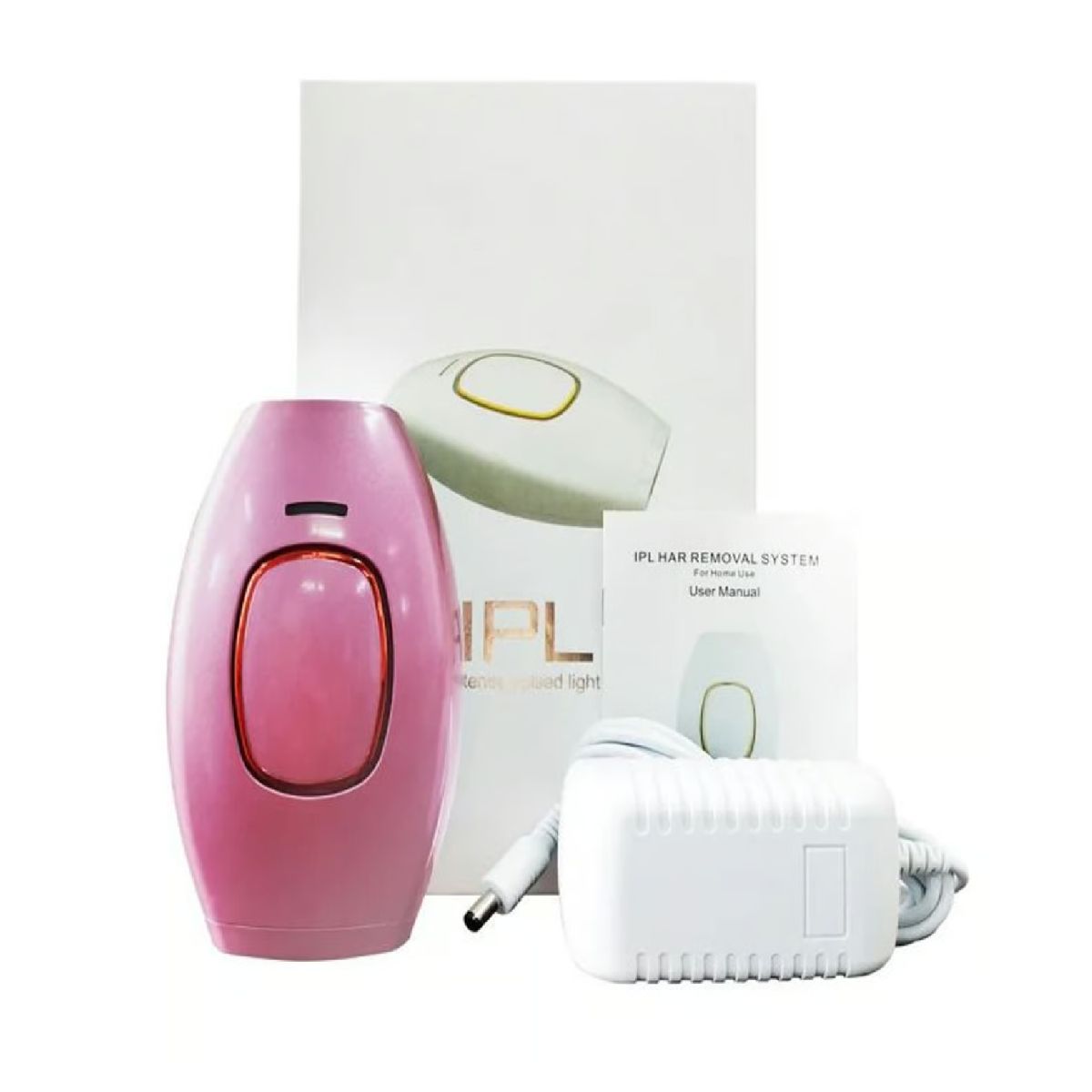 GENERICO - DEPILADORA LASER PORTATIL INCLUYE GAFAS Y MAQUINA DE AFEITAR