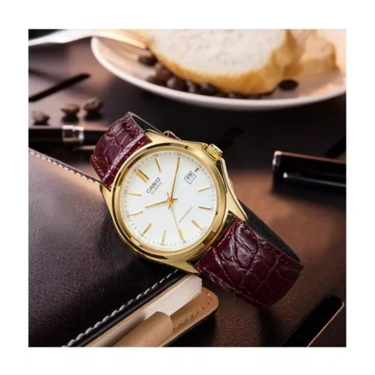 CASIO - Reloj Casio MTP-1183Q-7A Caballero Elegante