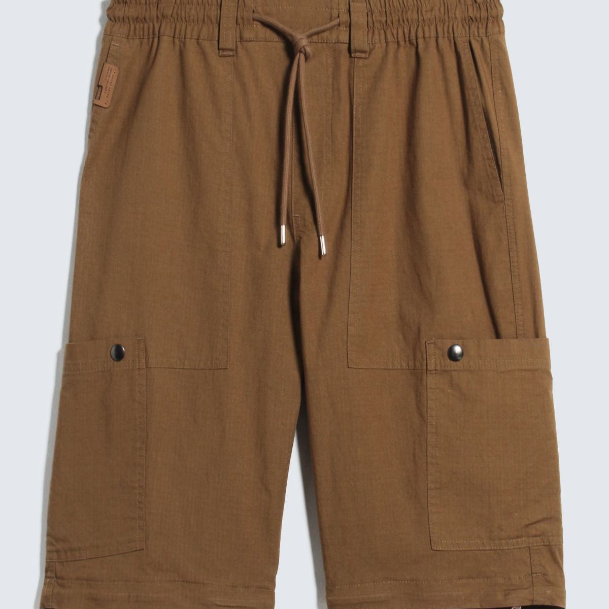 SEVEN SEVEN - Pantalón Desmontable  Para Hombre Café Seven Seven